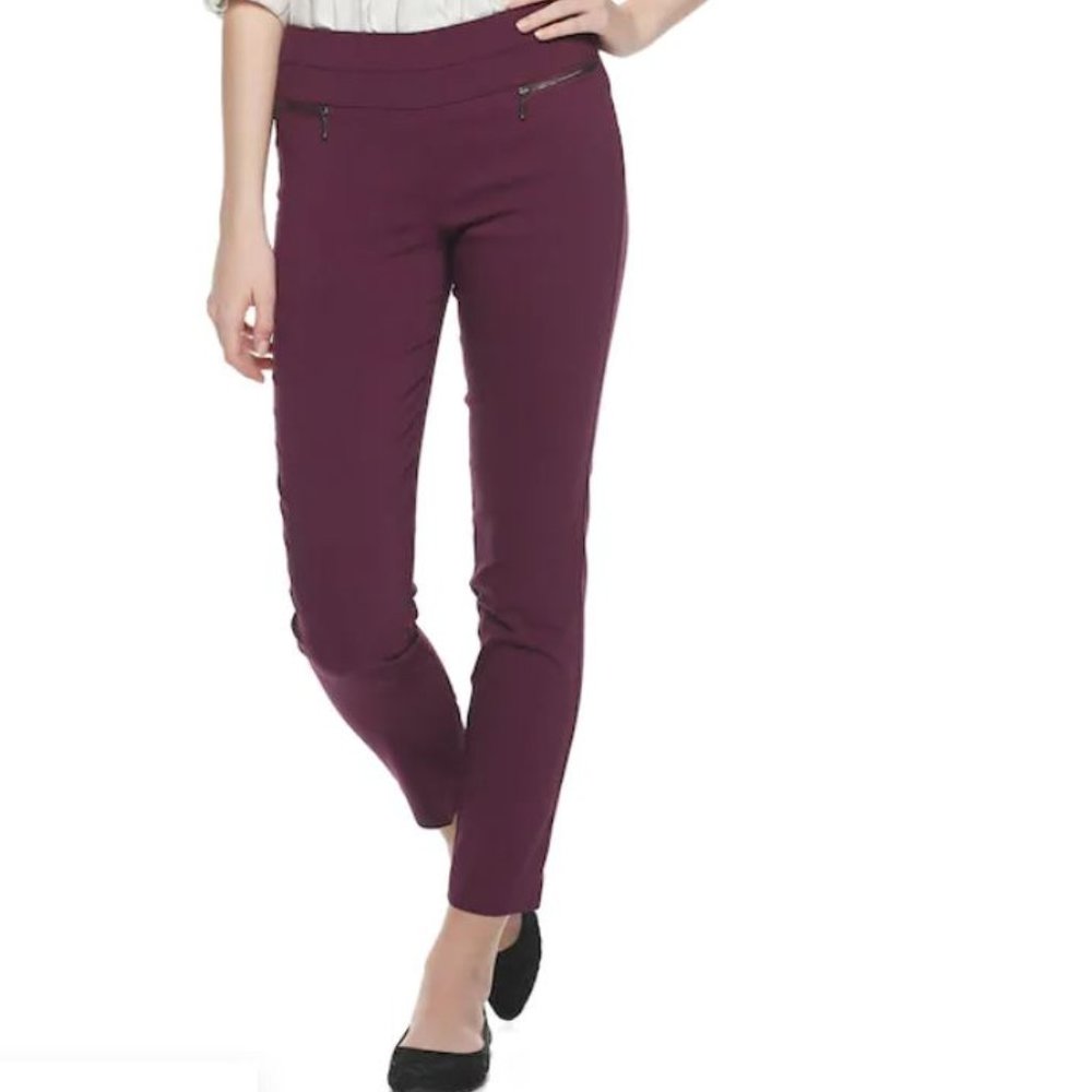 Candie's Audrey Pull On Elastic Skinny Pants